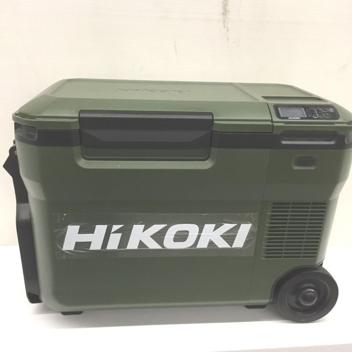 中古】 HiKOKI ハイコーキ 18V コードレス冷温庫 アグレッシブグリーン ...