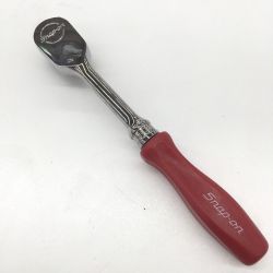 △△ Snap-on スナップオン 3/8ラチェットハンドル FHD80 レッド Aランク