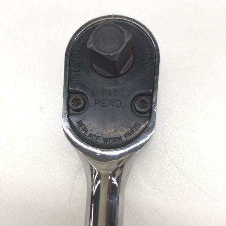  Snap-on スナップオン 3/8ラチェットハンドル FHD80 レッド