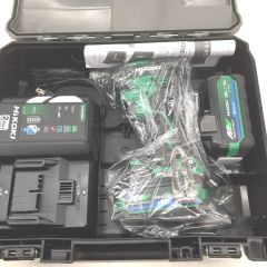  HiKOKI ハイコーキ 36V コードレスインパクトドライバ WH36DD 2XHLSZ WH36DD グリーン 充電器・充電池2個・ケース付 Sランク