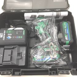 △△ HiKOKI ハイコーキ 36V コードレスインパクトドライバ WH36DD 2XHLSZ WH36DD グリーン 充電器・充電池2個・ケース付 Sランク