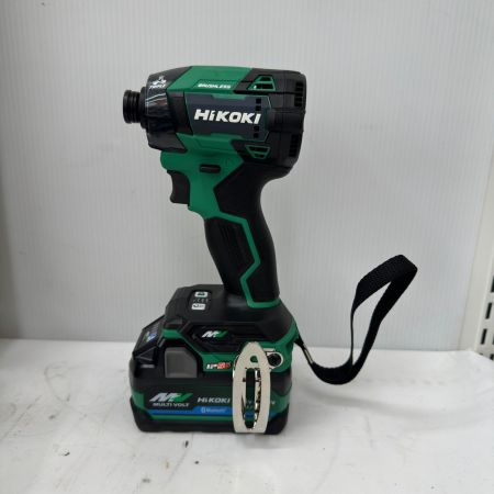  HiKOKI ハイコーキ 36V コードレスインパクトドライバ WH36DD 2XHLSZ WH36DD グリーン 充電器・充電池2個・ケース付
