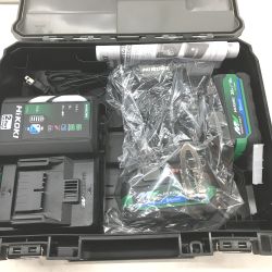 △△ HiKOKI ハイコーキ 36V コードレスインパクトドライバ WH36DD 2XHBSZ ブラック 充電器・充電池2個・ケース付 Sランク