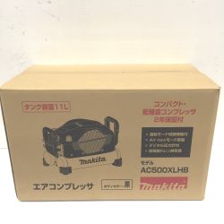 △△ MAKITA マキタ エアコンプレッサ 黒 11L 高圧4口 AC500XLHB ブラック Sランク