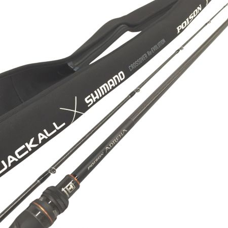  SHIMANO シマノ ルアーロッド 24ポイズンアドレナ ジグ＆ワーム 172H-2 271136 ベイトモデル ケース付