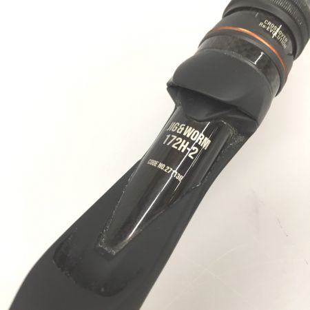  SHIMANO シマノ ルアーロッド 24ポイズンアドレナ ジグ＆ワーム 172H-2 271136 ベイトモデル ケース付