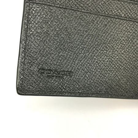  COACH コーチ 二つ折り財布  M2244 ブラック