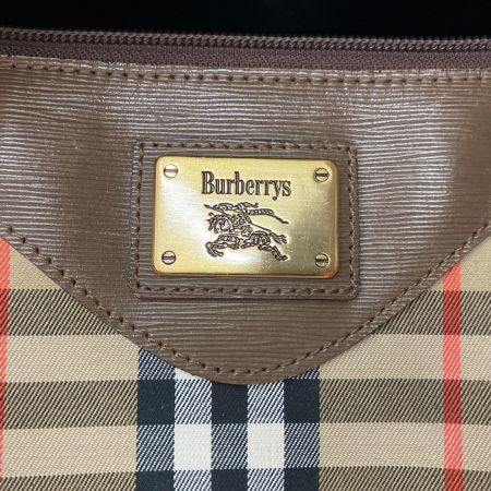 Burberrys バーバリーズ ノバチェック　シャドーホース　ボストンバッグ　ヴィンテージ 