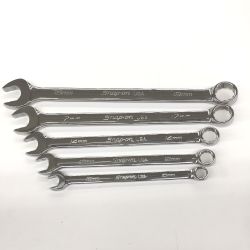 △△ Snap-on スナップオン コンビネーションレンチ　5本セット SOEXM10/SOEXM12/SOEXM14/SOEXM17/SOEXM19 Aランク