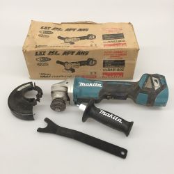 △△ MAKITA マキタ 125mm 18V 充電式ディスクグラインダ　本体のみ GA518DZ ブルー Bランク