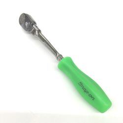 △△ Snap-on スナップオン 1/4　ラチェットハンドル THLFD72 グリーン Aランク
