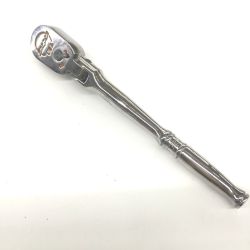 △△ Snap-on スナップオン 1/4"フレックスヘッドラチェット TF72 シルバー Bランク