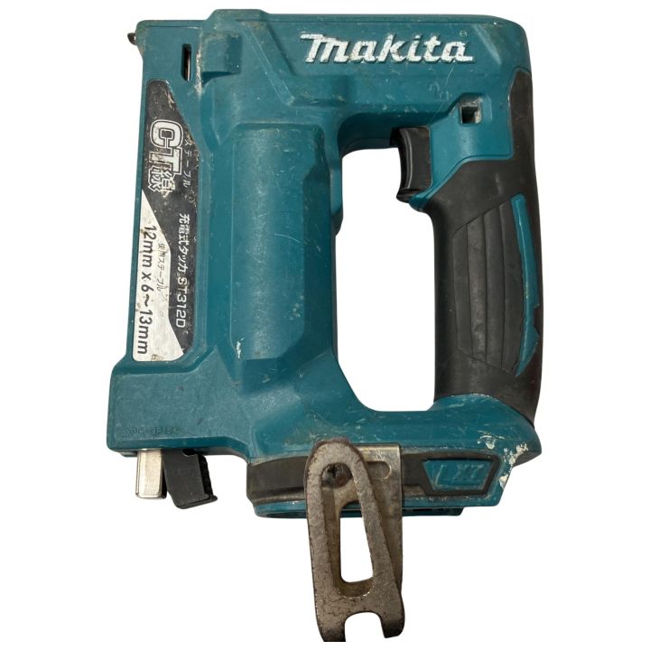 【中古】【店頭引取限定】MAKITA 充電式タッカ ST312D ブルー 12,100円 MAKITA マキタ 充電式タッカ 18v 本体のみ ST312D ブルー - 中古工具