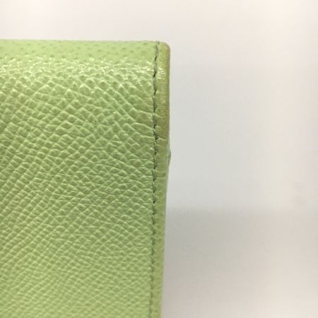  BVLGARI ブルガリ カードケース 小銭入れ グリーン×ピンク