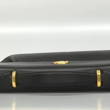  Cartier カルティエ パンテール ブリーフ ケース  バッグ レザー ゴールド金具 ブラック