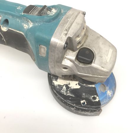  MAKITA マキタ 100mm 18V充電式　ディスクグラインダー スライドスイッチ GA402D　バッテリー　BL1860B付き　充電回数135回 GA402D ブルー