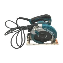 △△ MAKITA マキタ 165mm コード式丸のこ 2014年製 5637BA ブルー Bランク