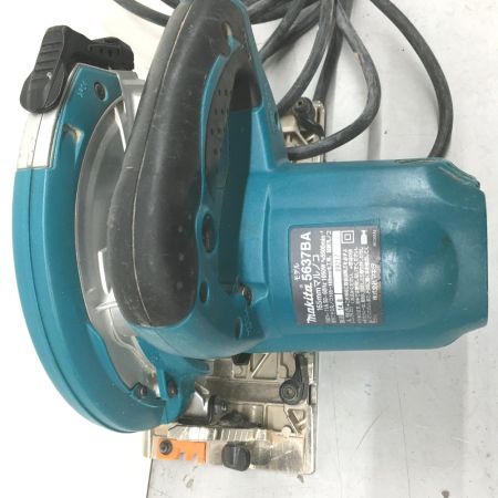  MAKITA マキタ 165mm コード式丸のこ 2014年製 5637BA ブルー