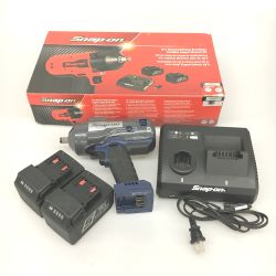 △△ Snap-on スナップオン 1/2 インパクトレンチ　18V　充電器・充電池2個付 CT9050MB Aランク