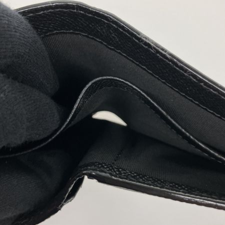  BURBERRY LONDON バーバリーロンドン 二つ折り財布　アイコンストライプ 布袋付 8033846 ブラック