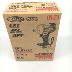 △△ MAKITA マキタ 18V　充電式インパクトレンチ　本体のみ TW300DZ ブルー Sランク