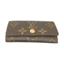 △△ LOUIS VUITTON ルイヴィトン モノグラム ミュルティクレ4 M62631 4連キーケース M62631 Cランク