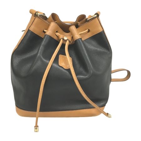  CELINE セリーヌ トリオンフ レザー巾着型 ショルダーバッグ　ヴィンテージ