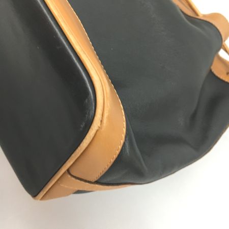  CELINE セリーヌ トリオンフ レザー巾着型 ショルダーバッグ　ヴィンテージ