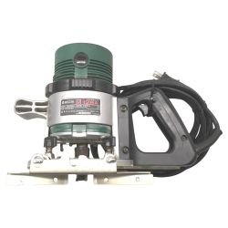 〇〇 日立工機 Hitachi koki 12mm ブレーキ付ルーター M12BA グリーン Bランク