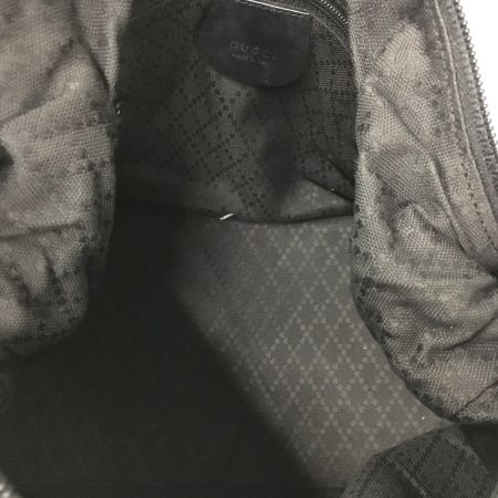  GUCCI グッチ バンプー ハンドバッグ ナイロン 000-1998-0531 ブラック