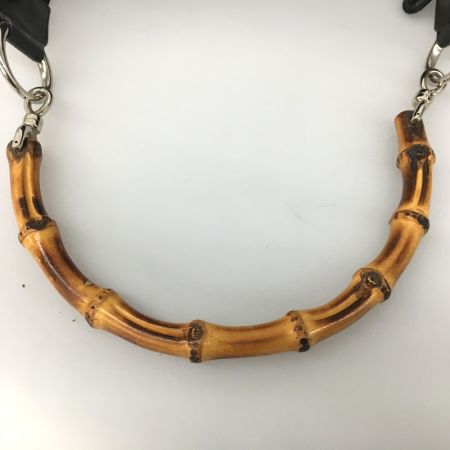  GUCCI グッチ バンプー ハンドバッグ ナイロン 000-1998-0531 ブラック