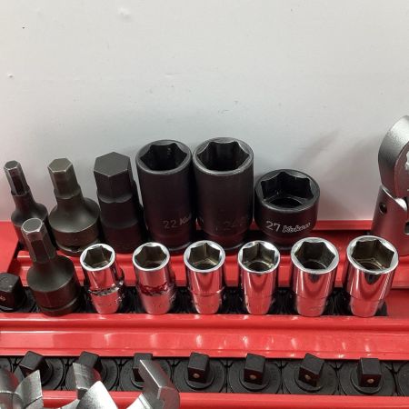 MAC TOOLS マック 5列ロックソケットトレイ 6991105B2 他社ソケット 41点付き