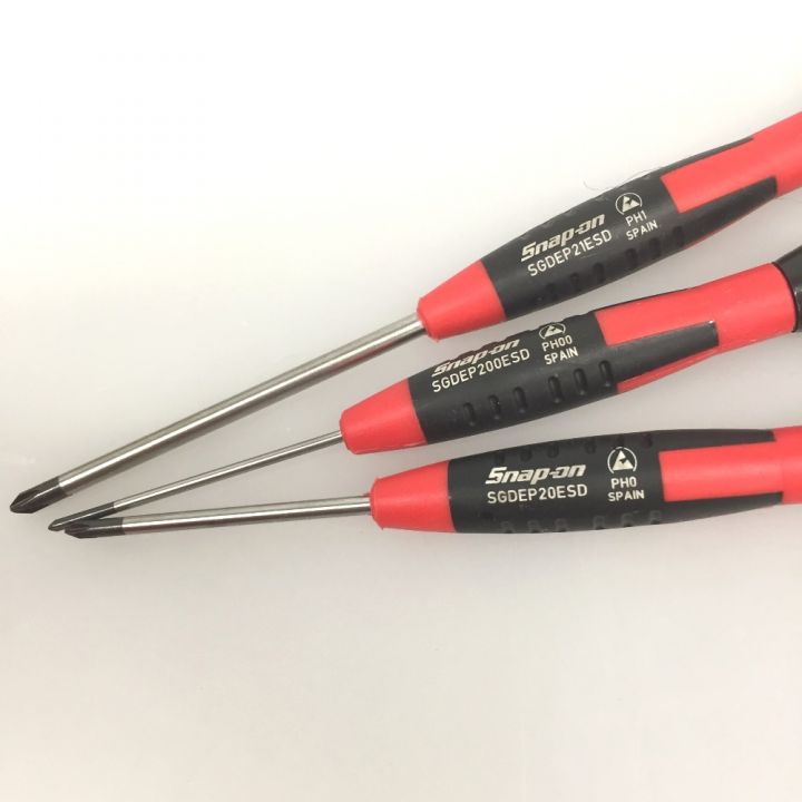 Snap-on スナップオン 電工用スクリュードライバー フラット/フィリップス 7本セット SGDE70ESD｜中古｜なんでもリサイクルビッグバン