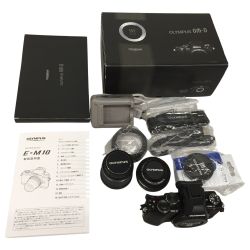 △△  オリンパス OM-D E-M10 14-42mm EZ レンズキット＋25mmレンズ E-M10 Bランク