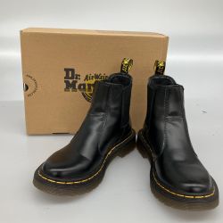 △△ Dr.Martens ドクターマーチン サイドゴア チェルシーブーツ UK5 24cm 2976 ブラック Aランク