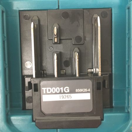  MAKITA マキタ インパクトドライバ 40v 充電器・充電池2個・ケース付 TD001GRDX