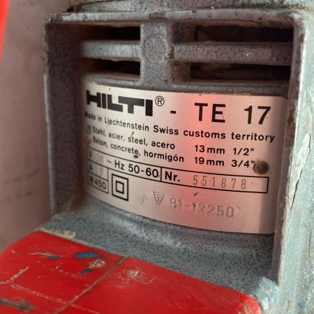 Hilti ヒルティ 電動工具 ハンマドリル  TE17