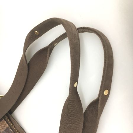  LOUIS VUITTON ルイヴィトン ダミエ トートバッグ カバ・ボブ―ル ファスナー破損 N52006