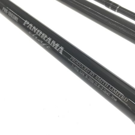  SMITH LTD スミス(釣具) ルアーロッド パノラマシャフト PNR-1063ML スピニング 竿袋付