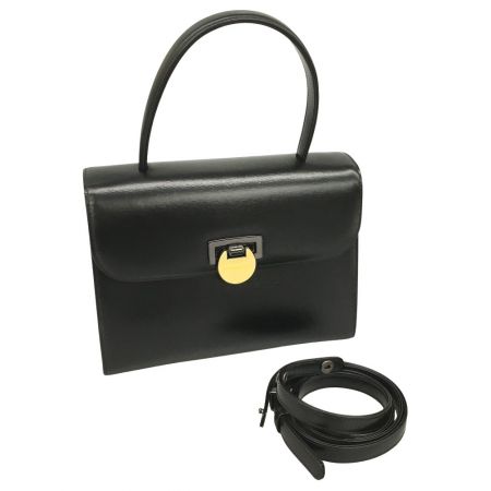  GIVENCHY ジバンシー 2WAY レザーフォーマルバッグ 自立型 ブラック