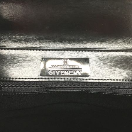  GIVENCHY ジバンシー 2WAY レザーフォーマルバッグ 自立型 ブラック