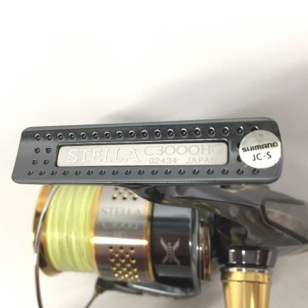  SHIMANO シマノ スピニングリール 10ステラ C3000HG ライン付属