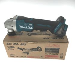 △△ MAKITA マキタ 125mm 18V 充電式ディスクグラインダー  GA508D ブルー Aランク