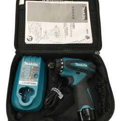 △△ MAKITA マキタ ドライバドリル  DF030D 充電器・充電池1個・ケース付 DF030D Bランク