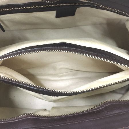  GUCCI グッチ グッチシマ メイフェア リボン ハンドバッグ 257063 ブラウン