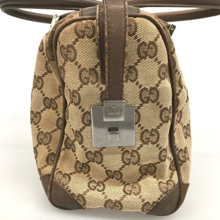  GUCCI グッチ GG柄ミニボストンバッグ キャンバス×レザー 0010851