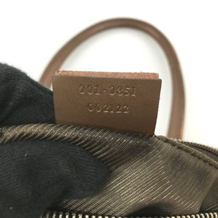  GUCCI グッチ GG柄ミニボストンバッグ キャンバス×レザー 0010851