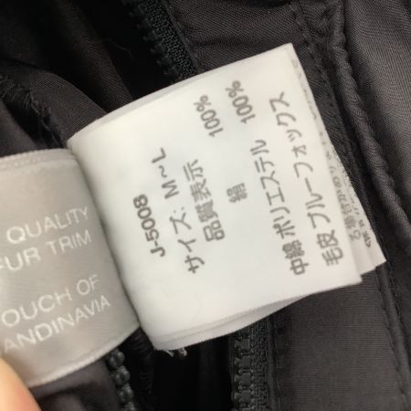 SAGA FOX サガフォックス レディース 毛皮 リバーシブル ジャケット SIZE M～L NF930521 グレー