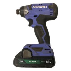 △△ HiKOKI ハイコーキ コードレスインパクトドライバ 18v 充電池1個付  FWH18DA Bランク