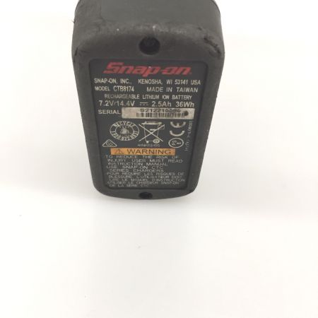  Snap-on スナップオン コードレスドライバドリル 14.4v CDRJ861 レッド 充電器・充電池2個付